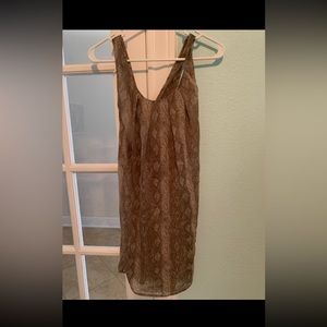 Vero Moda see through snakeskin swim cover up